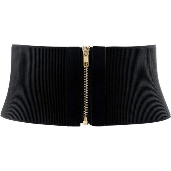 Women Wide Elastic Waist Cinch Stretch Fashion Waistband RetroDress Vintage Belt - Picture 1 of 7